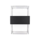 Arandela LED Tractus Quadrada Bella 8W 3000K IP44 em Acrílico Luminaria de Parede ST3317