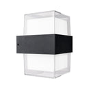 Arandela LED Tractus Quadrada Bella 8W 3000K IP44 em Acrílico Luminaria de Parede ST3317