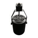 Spot de Trilho Preto 1xE27 para Lâmpada PAR30 em Ferro IP20 Opus OPS81904 ST3063