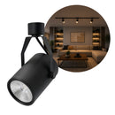 Spot de Trilho Preto 1xE27 para Lâmpada PAR30 em Ferro IP20 Opus OPS81904 ST3063