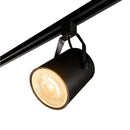 Spot de Trilho Preto 1xE27 para Lâmpada PAR30 em Ferro IP20 Opus OPS81904 ST3063