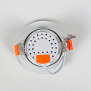 Spot LED de Embutir Redondo 9W 3000K Branco 780lm Foco Orientável Bivolt Opus ECO 87630  ST3322