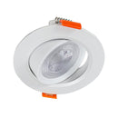 Spot LED de Embutir Redondo 9W 3000K Branco 780lm Foco Orientável Bivolt Opus ECO 87630  ST3322