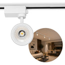 Spot LED Trail p/ Trilho Eletrificado Branco 10W 680lm 3000k 24° em Alumínio OPUS ST3323