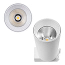 Spot LED Trail p/ Trilho Eletrificado Branco 10W 680lm 3000k 24° em Alumínio OPUS ST3323