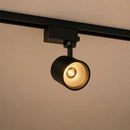Spot LED Trail p/ Trilho Eletrificado Preto 10W 680lm 3000k 24° em Alumínio OPUS ST3323