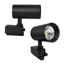 Spot LED Trail p/ Trilho Eletrificado Preto 10W 680lm 3000k 24° em Alumínio OPUS ST3323