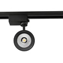 Spot LED Trail p/ Trilho Eletrificado Preto 10W 680lm 3000k 24° em Alumínio OPUS ST3323