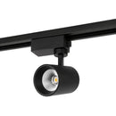 Spot LED Trail p/ Trilho Eletrificado Preto 10W 680lm 3000k 24° em Alumínio OPUS ST3323