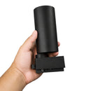 Spot LED Trail p/ Trilho Eletrificado Preto 10W 680lm 3000k 24° em Alumínio OPUS ST3323