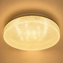 Plafon LED Beau Cristal em Acrílico Redondo 44cm Sobrepor 30W 3000K Dourado ST3326