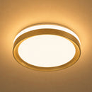 Plafon Chass LED de Sobrepor 30W 2400lm Multicolor Redondo 39cm Dourado ID499 ST3328