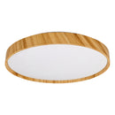 Plafon Space Madeira LED de Sobrepor 18W Multicolor Redondo 33cm ID72 ST3327