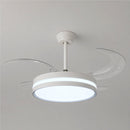 Ventilador de Teto c/ Luminária LED 32W 50CM 3 Cores de Luz + Controle Branco DCF08014 ST3329