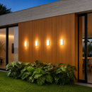 Arandela Luz Geral ICE LED Retangular 5W 3000K 540lm IP65 Branca Externa Stella ST3330