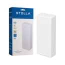 Arandela Luz Geral ICE LED Retangular 5W 3000K 540lm IP65 Branca Externa Stella ST3330