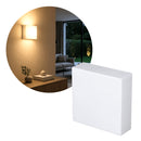 Arandela Luz Geral ICE LED Quadrada 7,5W 3000K 740lm IP65 Branca Externa Stella ST3330