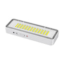 Luminária de Emergência LED OPUS 2W Recarregável Autonomia 4h 30 LEDs Branco Frio ST3331