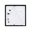 Painel Plafon LED Flat Sobrepor Quadrado 18W Branco Frio Preto em Alumínio Lumanti ST3335