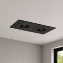 Spot Duplo de Embutir Rente 2xE27 P / Lâmpada LED PAR20 Preto Interlight ST3336