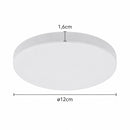 Painel LED Infinity 18W 3000K Redondo Bivolt de Embutir ou Sobrepor Branco Quente ST2876