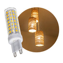 Lâmpada LED SMD G9 PIN 10W 2400K Luz Âmbar 1000lm IRC80 360° Bivolt Lumanti Alta Eficiência ST3339