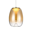 Pendente LED Zug PD1890CH 8W 2700K Champagne e Dourado Vidro Design Moderno Bivolt Studioluce