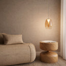 Pendente LED Zug PD1890CH 8W 2700K Champagne e Dourado Vidro Design Moderno Bivolt Studioluce