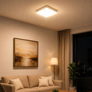 Painel Plafon LED Infinita DELIS 36W 3000K Branco Quente Sobrepor Quadrado ST3245