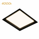 Painel LED Embutir Recuado 29,5x29,5cm Preto 24W 4000K Luz Neutra Opus ST1947