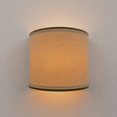 Arandela de Parede Apollo Tela Natural 3320 Madelustre 29cm E27 Bivolt Decorativa ST3341
