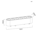 Spot Módulo LED kay PRO Magnético 6W 3000K 24° Branco IRC90 p/ Trilho 6699 Nordecor ST3071