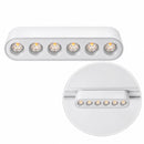 Spot Módulo LED kay PRO Magnético 6W 3000K 24° Branco IRC90 p/ Trilho 6699 Nordecor ST3071