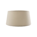 Abajur Ninho Madeira Castanho Claro Cúpula Linho Cru 1XE27 Bivolt 3511CT/83 Madelustre ST3345