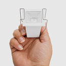 Mini Spot Soul Embutir 1 Foco 30° 2W 3000k Branco 35321 Opus ST3050