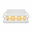 Spot Triplo de Embutir Soul 3 Focos 6W 3000K Branco 37486 Opus ST3050