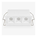 Spot Triplo de Embutir Soul 3 Focos 6W 3000K Branco 37486 Opus ST3050