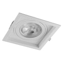 Spot Embutir Loyo Quadrado Branco P/ PAR30 IP20 Policarbonato 6832 Nordecor ST3235
