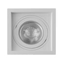 Spot Embutir Loyo Quadrado Branco P/ PAR30 IP20 Policarbonato 6832 Nordecor ST3235