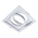 Spot Embutir Loyo Quadrado Branco P/ PAR30 IP20 Policarbonato 6832 Nordecor ST3235