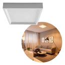 Painel Plafon LED Sobrepor Quadrado Recuado 36W 3000K Branco Opus Inside Square 87326 ST3340