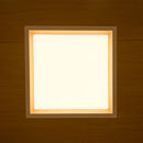 Painel Plafon LED Sobrepor Quadrado Recuado 18W 3000K Branco Opus Inside Square 87289 ST3340