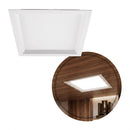 Painel LED Embutir Recuado Quadrado 18W 4000K Luz Neutra Opus Inside Square 85308 ST3347