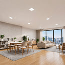 Painel LED Embutir Recuado Quadrado 18W 4000K Luz Neutra Opus Inside Square 85308 ST3347