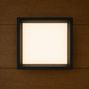Painel Plafon Kais Preto Sobrepor Quadrado Recuado de LED 36W Luz Quente 3000K 4270 Nordecor ST3269