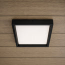 Painel Plafon Kais Preto Sobrepor Quadrado Recuado de LED 36W Luz Quente 3000K 4270 Nordecor ST3269