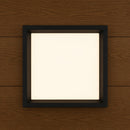 Painel Plafon Kais Sobrepor Quadrado Recuado de LED 36W Luz Neutra 4000K Preto 4271 Nordecor ST3269