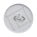 Plafon LED Sobrepor Yael Redondo 25W Dourado C/ Branco 3 Cores de Luz Luminatti ST3357
