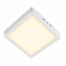 Painel Plafon LED de Sobrepor Backstage Quadrado 6W 3000K Branco Lumanti 11x11cm ST3316