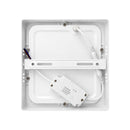 Painel Plafon LED de Sobrepor Backstage Quadrado 6W 3000K Branco Lumanti 11x11cm ST3316